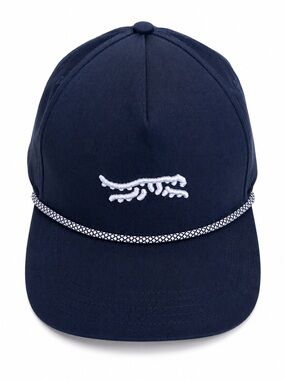 Sun Day Red Icon Performance Rope Hat Navy Snapback NWT